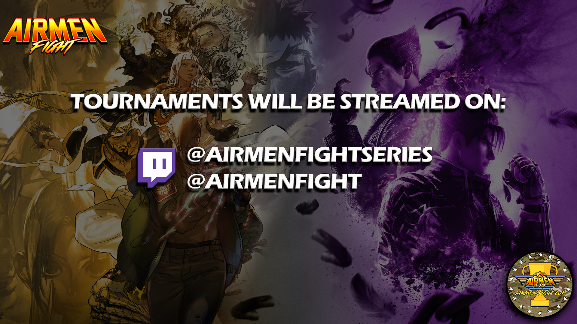 Airmen Fight Cup 2 Twitch Stream Channels